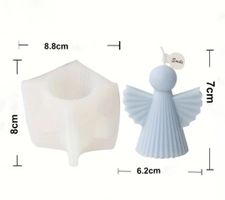 Giessform Silikonform Kerzenform Engel modern C
