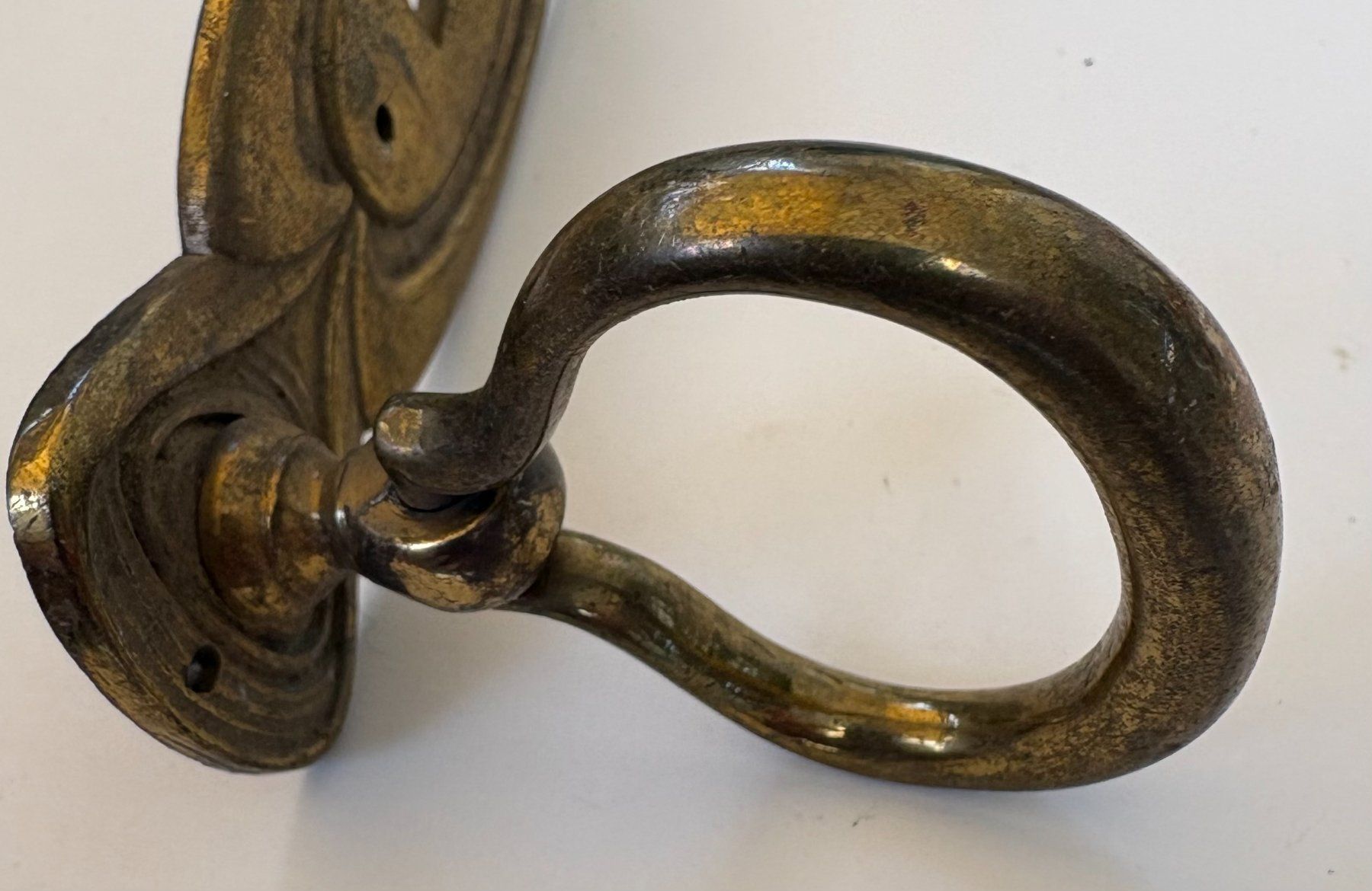 Ferramenta: VINTAGE SCHUBLADENRINGGRIFF – Usato da Ostermundigen venduto da wini63 4