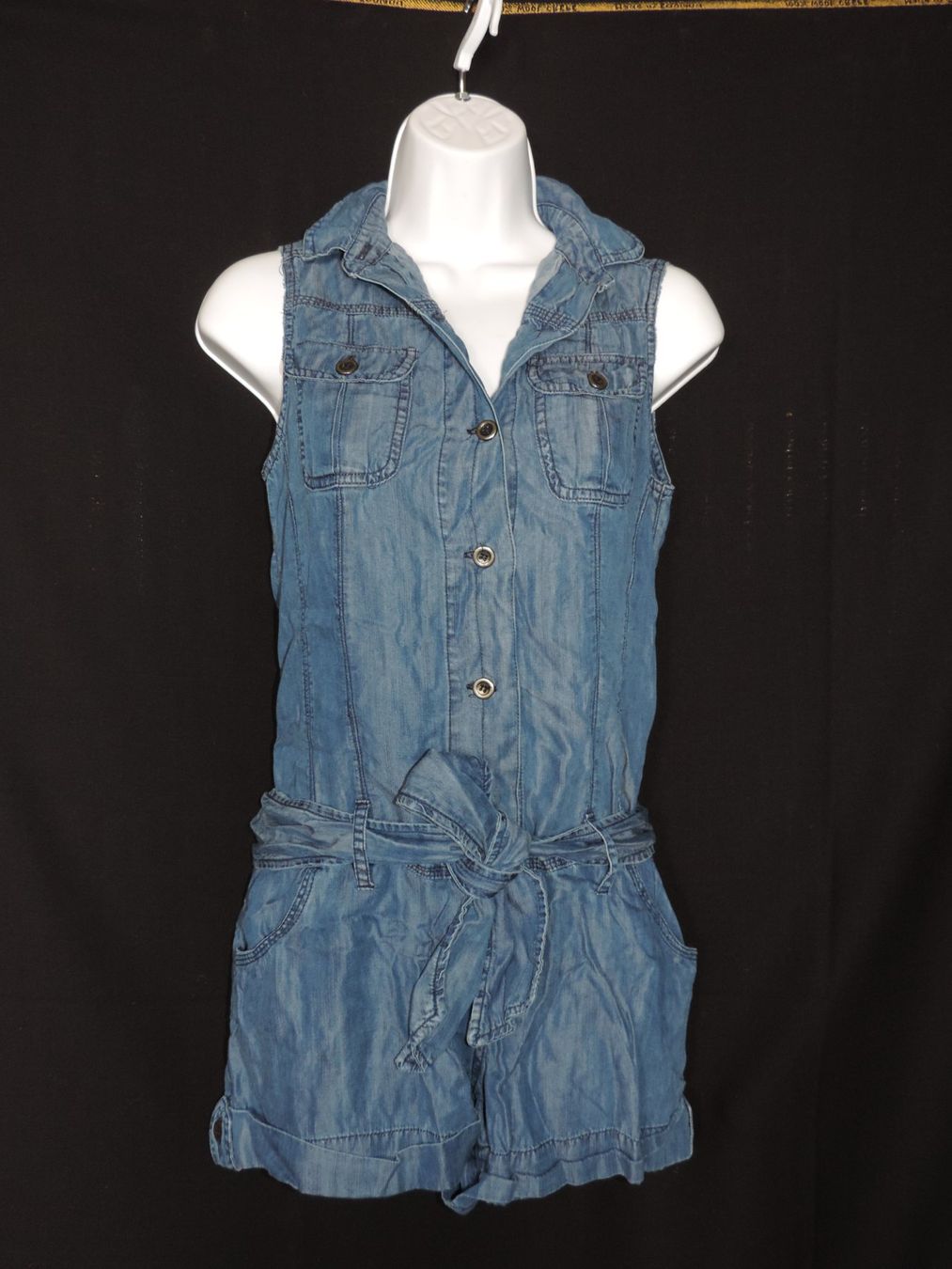 Tute: jumpsuit jeans foncé Camaïeu – Usato da Genève venduto da Axelle333