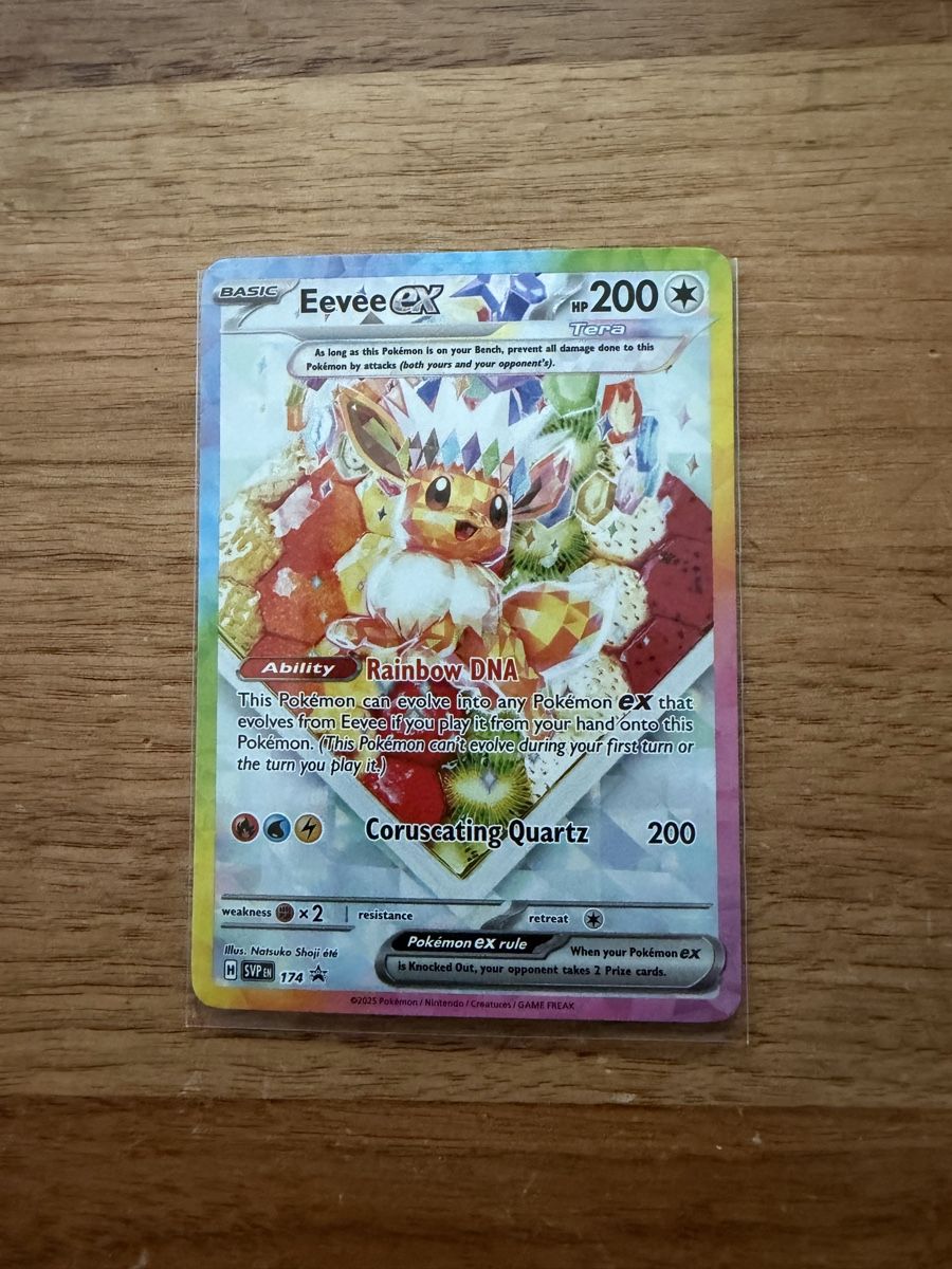 Pokémon Cartes à collectionner: Pokémon Eevee ex SVP 174 – Neuf (Voir description) à Breitenbach par Purgatory