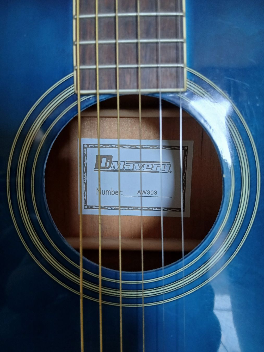 Strumenti musicali: Gitarre blau inklusive Gewa Bag – Usato da Galgenen venduto da Liv_Steinauer_1 2