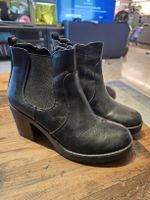 Schwarze Stiefeletten Gr. 39 Herbst Winter Schuhe