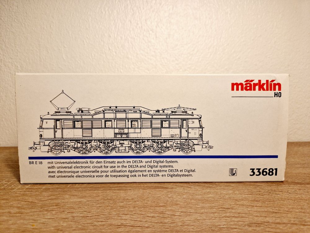 Märklin 33681 E-Lok BR E 18 DR H0 | Kaufen auf Ricardo