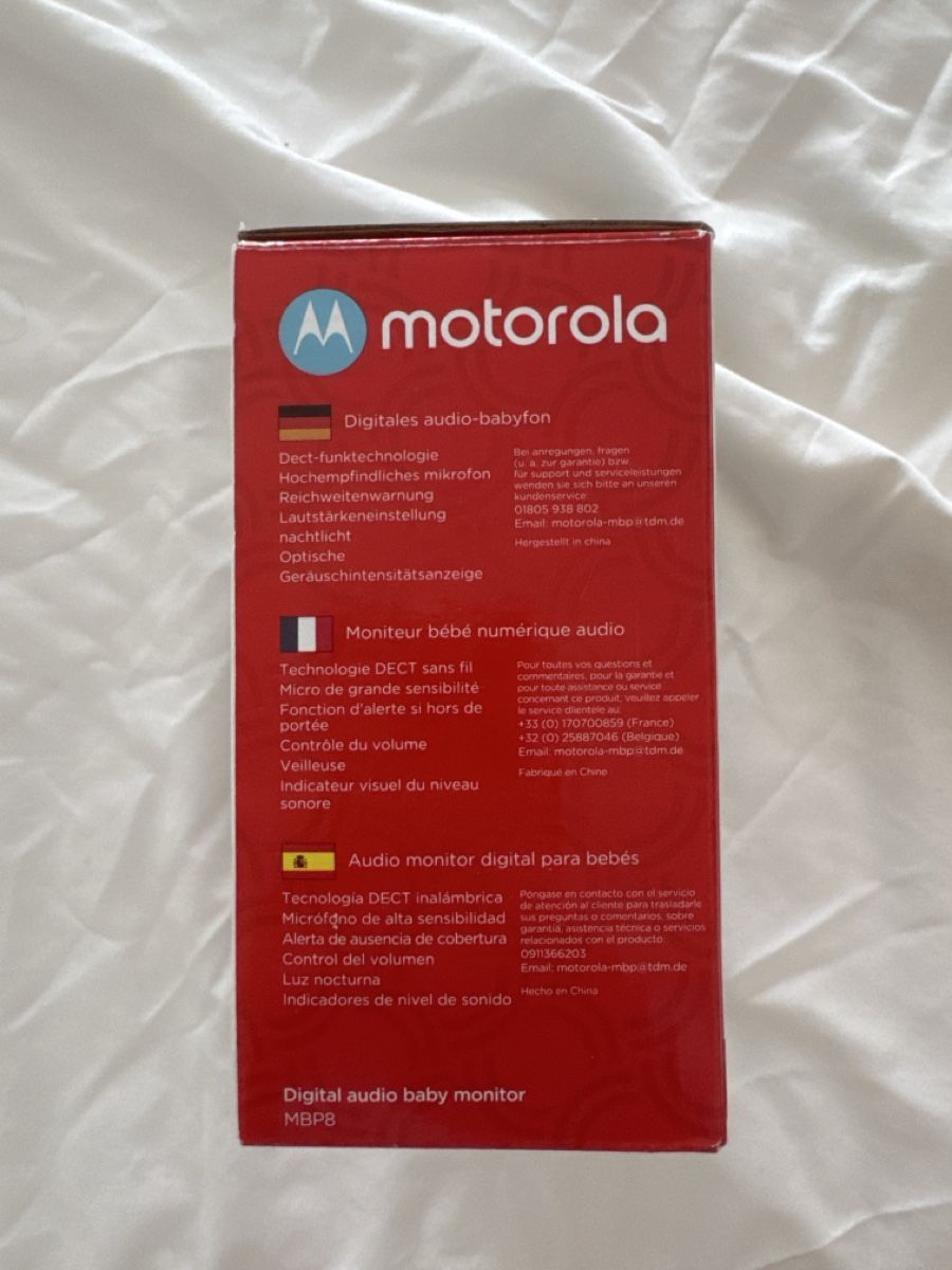 Motorola Babyphone: Babyphone Motorola – Nuovo e nell'imballaggio originale da Neuchâtel venduto da Belette1994 2