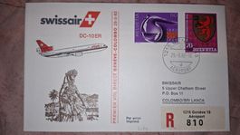 Swissair Geneve - Colombo 29.03.1982