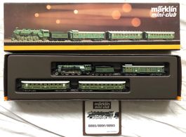 Märklin Mini-Club 8101 Spur Z Bay. S 3/6 Zugset mit OVP