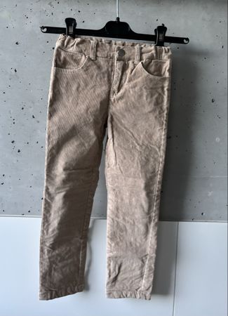 Kordhose Skinny 110 Kids beige Slim fit