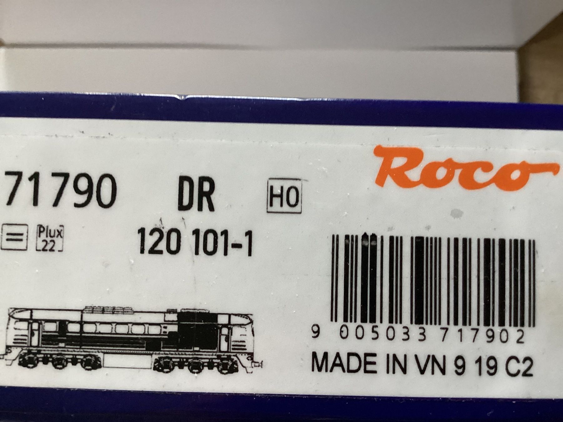 Roco Modellini di ferrovie: Roco 71790 DR 120 101-1 H0 1:87 – Usato da Effretikon venduto da simtek_de 6