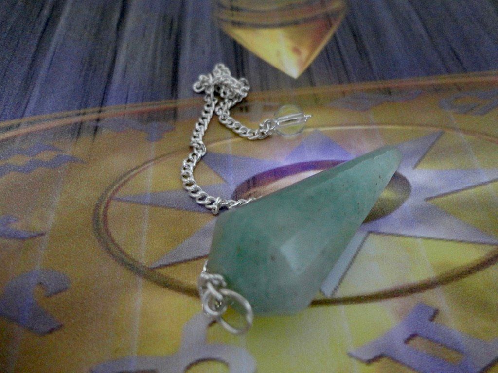 Pietre preziose: Aventurin Pendel – Nuovo (secondo la descrizione) da Biberist venduto da tl-schmuck