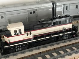 LEGO MOC US-Diesellokomotive