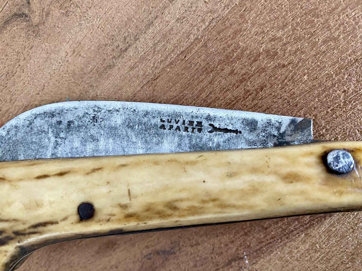 Coltelli tascabile: Altes Antikes Knochenmesser – Usato da Zürich venduto da Dalema13 6