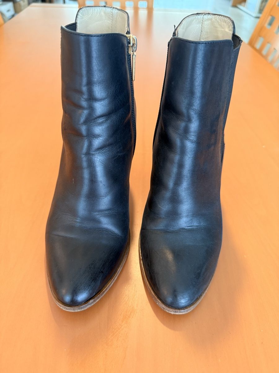 Navyboot Scarpe da donna: Navyboot Stiefeletten Leder Schwarz Grösse 38 Herbst/Winter – Usato da Wädenswil venduto da stg_9zfm 3