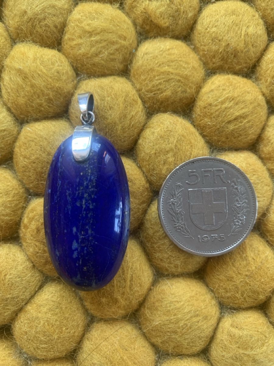 Ciondoli: Pendentif en lapis-lazuli ovale – Usato da Villars-sur-Glâne venduto da Magdaka 2
