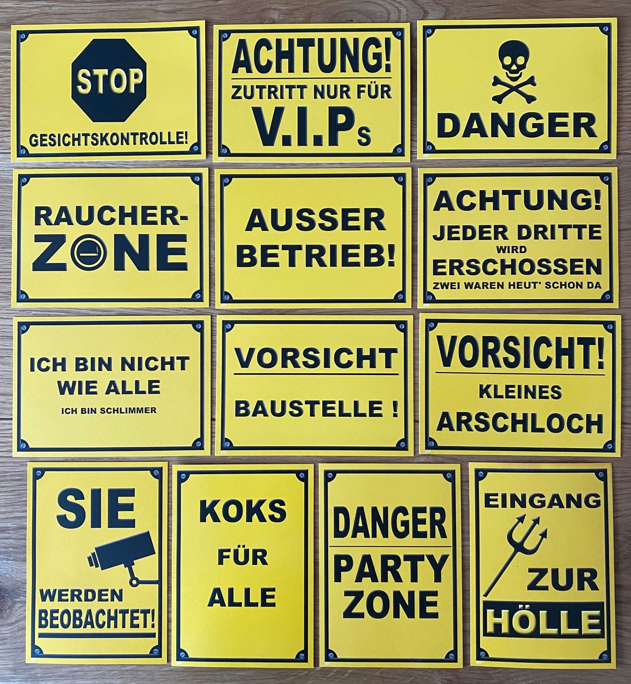Cartoline postali: Verschiedene Postkarten mit coolen Sprüchen – Nuovo e nell'imballaggio originale da Zäziwil venduto da Emlea 5