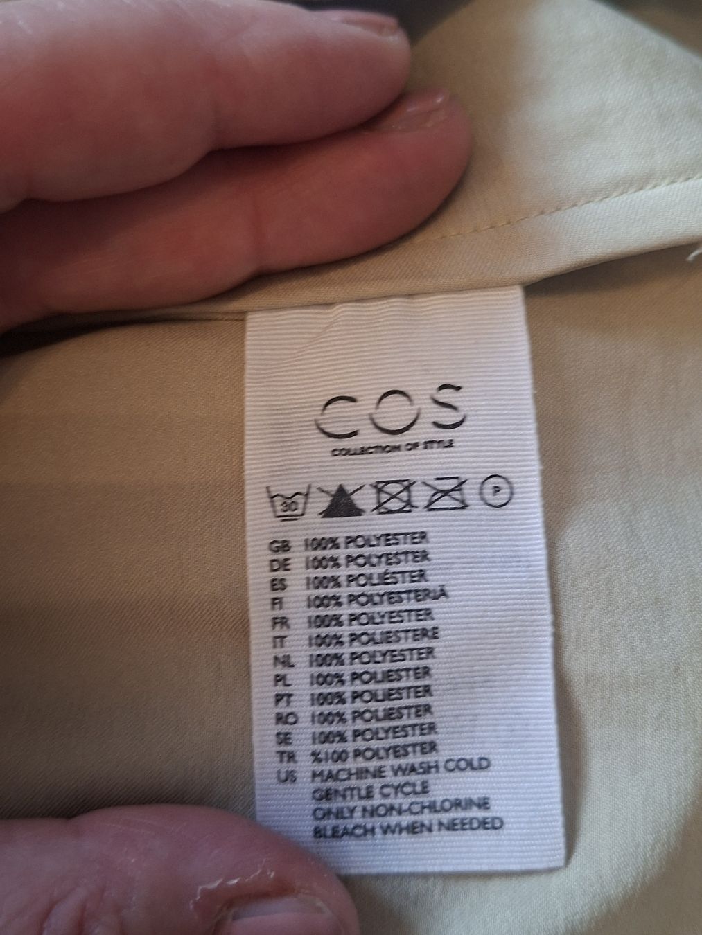 Cos Camicette: Hellgrüne Bluse von COS – Usato da Oberengstringen venduto da Kimchimon 3