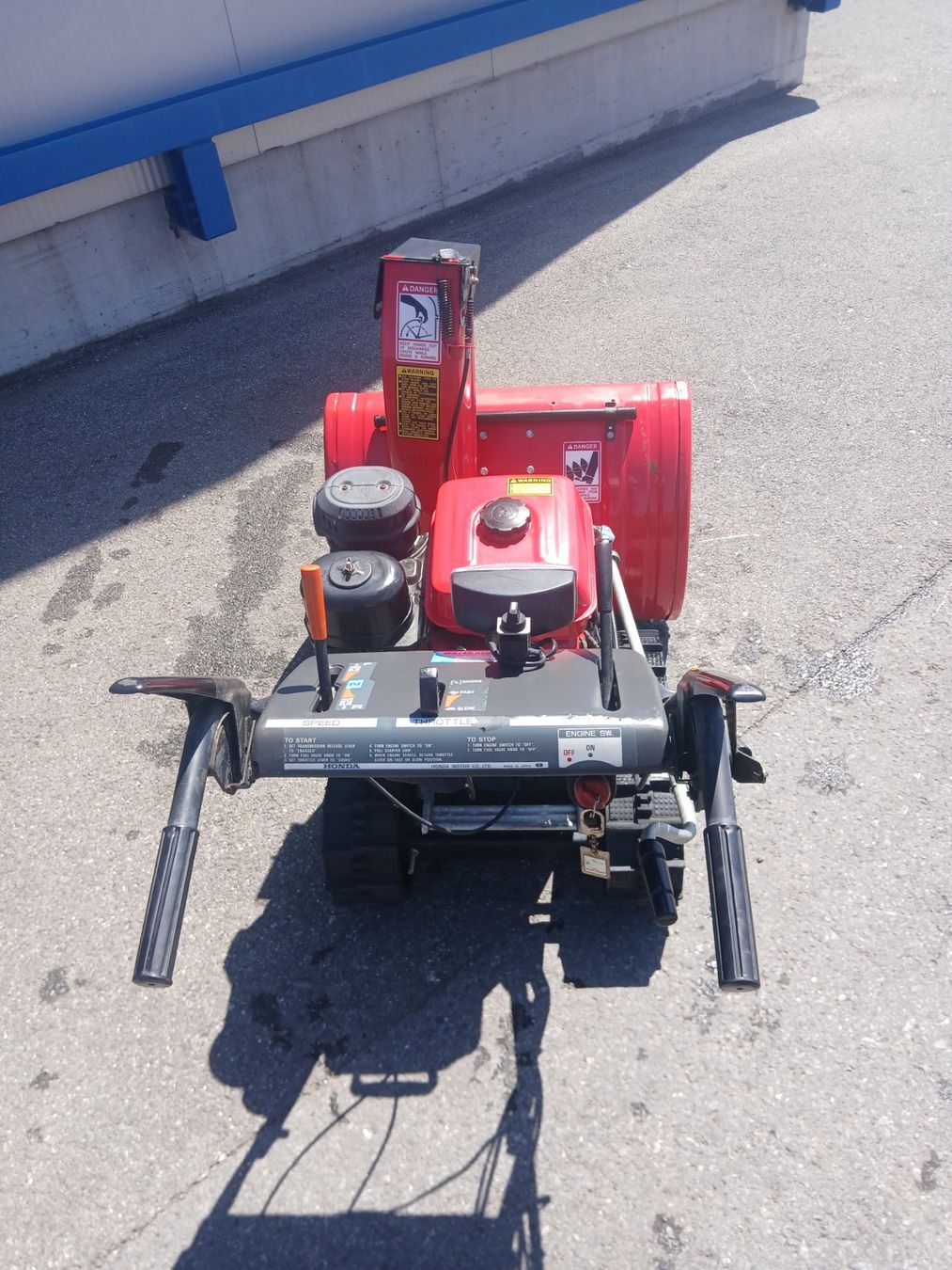 Honda Tutte le macchine: Schneefräse Honda HS928 – Usato da Flums venduto da BartholetFlumsAG 1