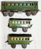 3 wagons voyageurs Marklin,  échelle 0