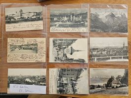 150 !! Ansichtskarten Kanton BE um 1900  für 99.--