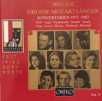 Mozart - Konzertarien 1972 - 1983