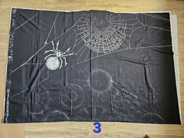 Stoffpanel Spinne
