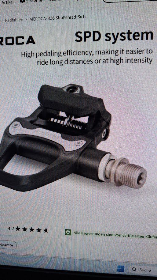 Pezzi di ricambio: SPD ROAD PEDAL RENNRAD – Nuovo e nell'imballaggio originale da Tann venduto da elolecig 2