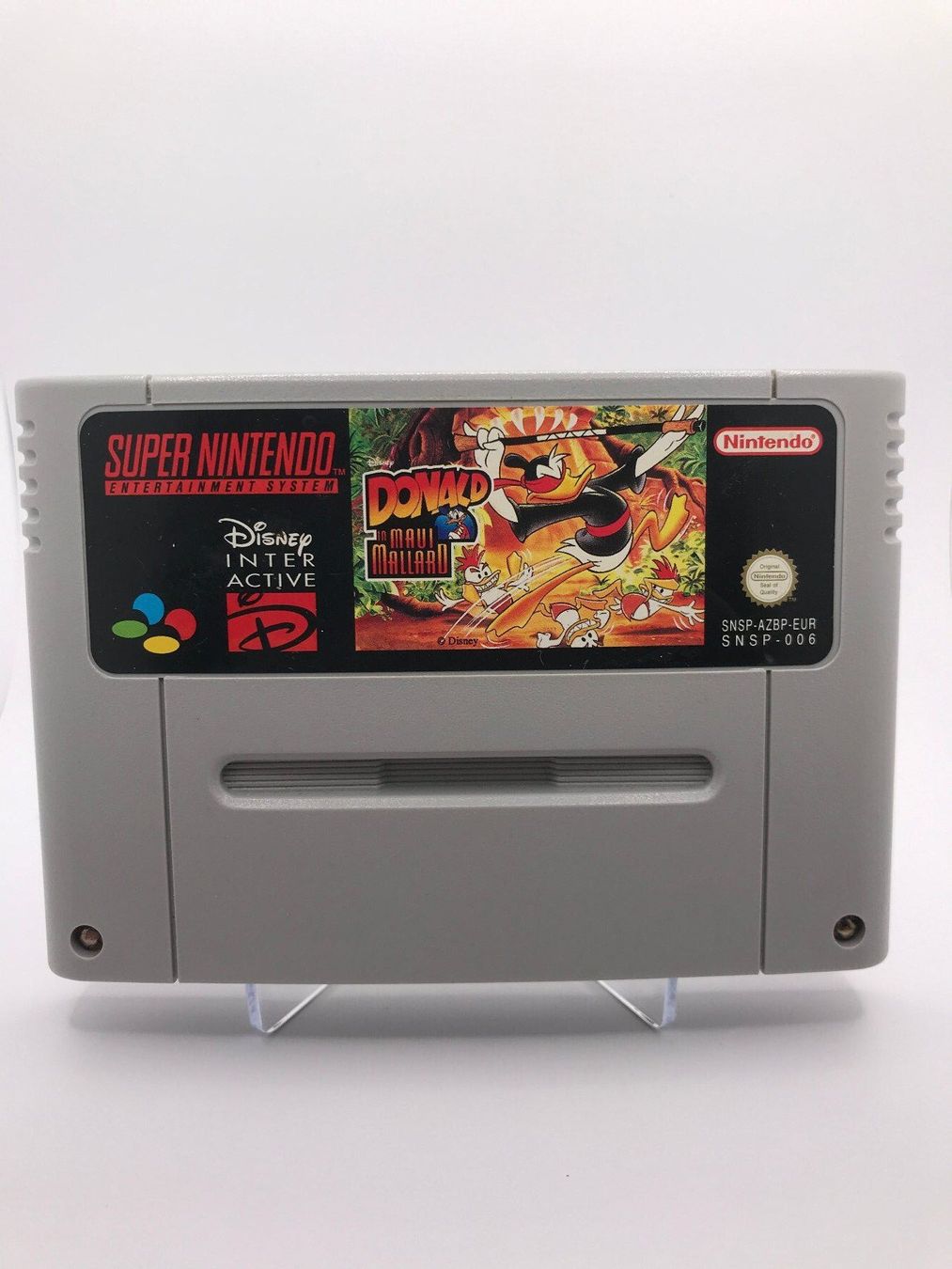 Spiele: SNES - Donald in Maui Mallard – Gebraucht aus Allschwil von Bullach