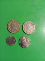 4 pièces de monnaie Ecuador sucre et centavos