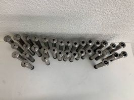 Schaublin Spannzangen Set 29 teilig von 0.5 bis 17.5 mm