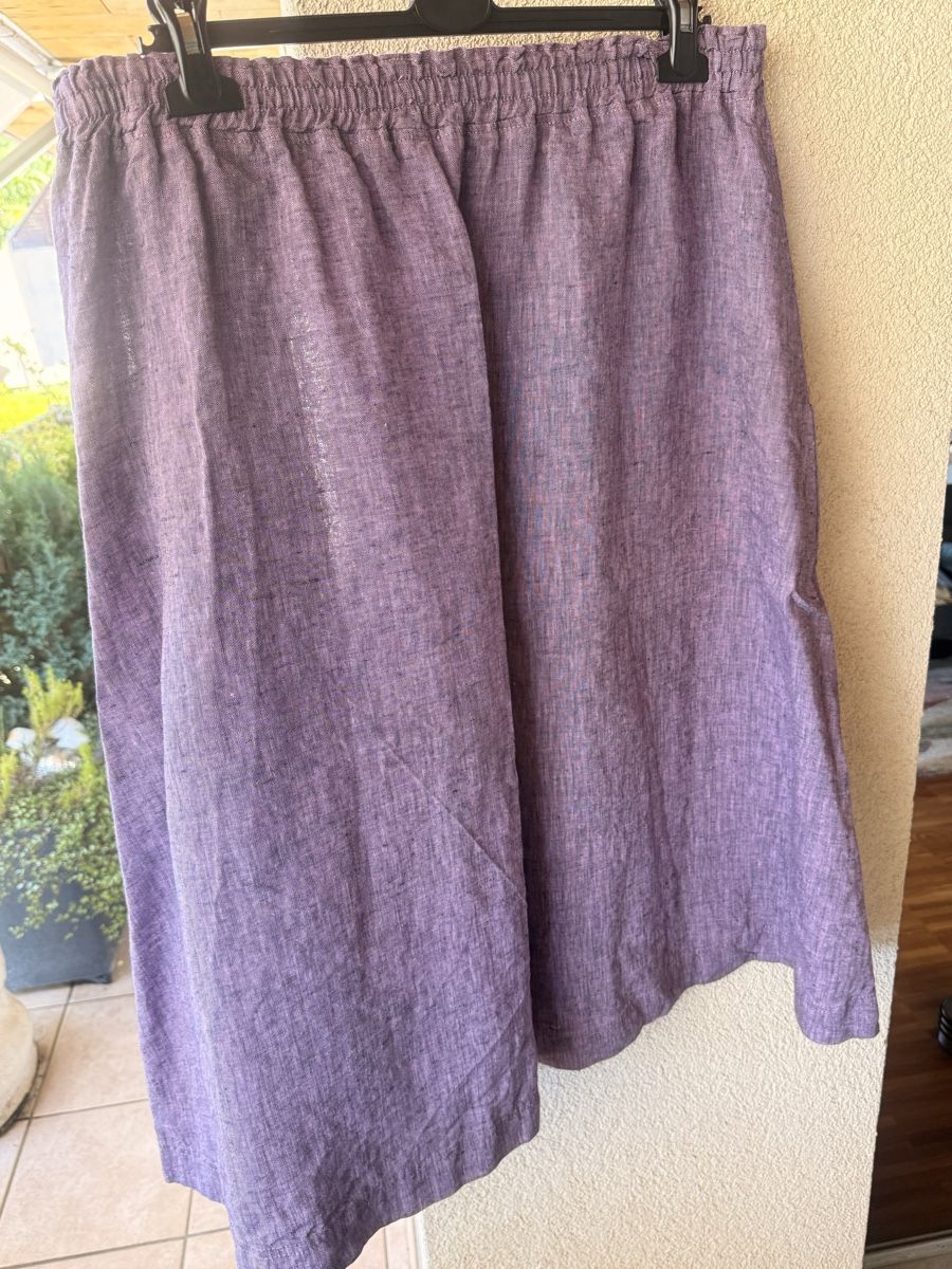 Lots de vêtements: NEU - 100% Leinen Ensembe - Violett -Gr 46 – Neuf avec emballage d'origine à La Conversion par angel-gini 1