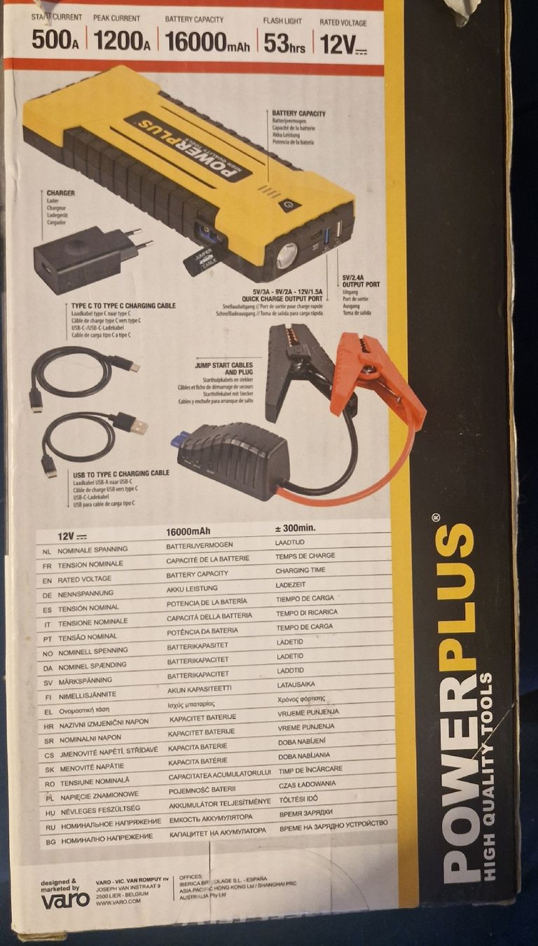 Caricabatterie: Power Plus Jump Starter 3-in-1 – Usato da Zürich venduto da Aisha8 3