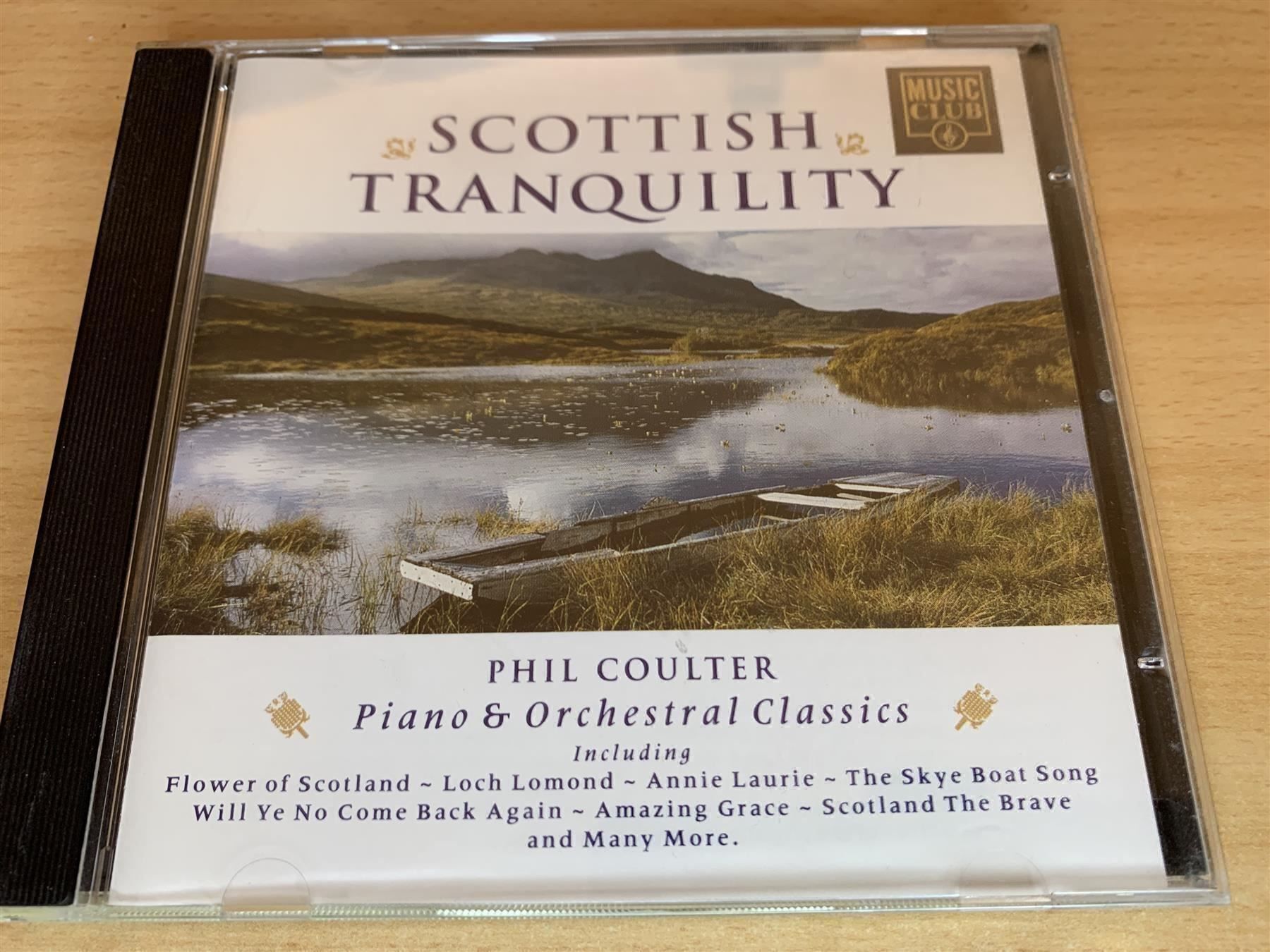 CD: Phil Coulter – Scottish Tranquility – Usato da Rikon im Tösstal venduto da Alpenmutz