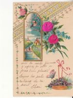 Motivkarte Frühling 1903 mit ST Chaux de Fonds