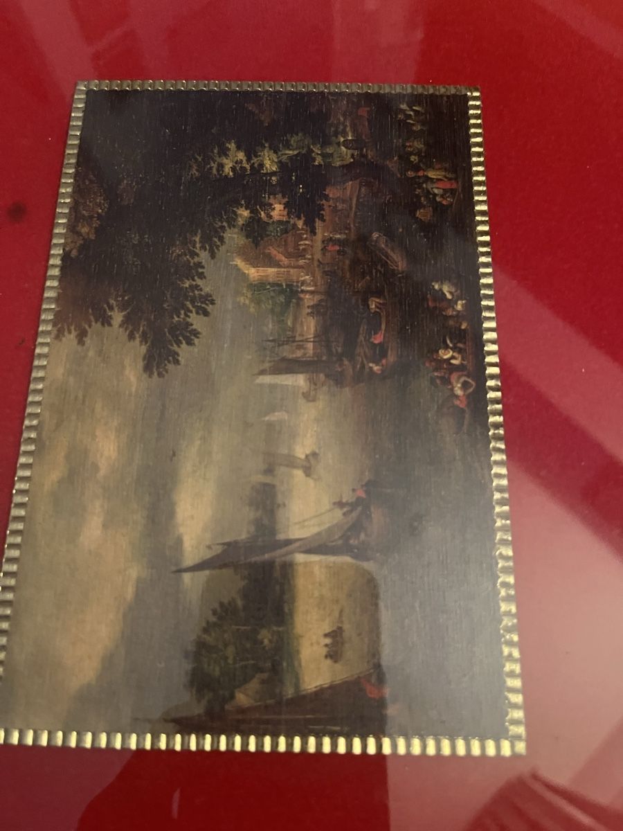 Dipinti: Quadro con cornice dorata e dipinto – Usato da Chiasso venduto da fairy81 1