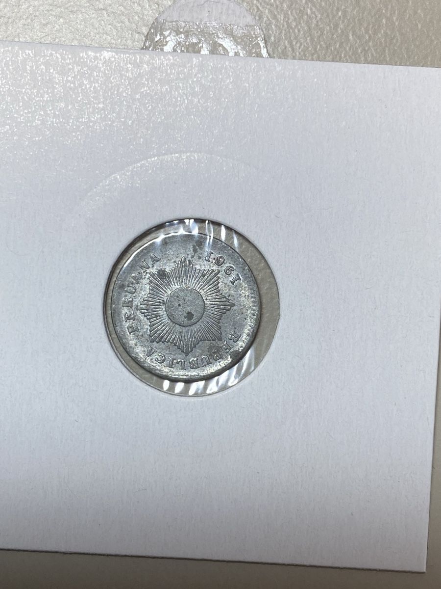 Alle Münzen: Pérou - 1 cent - 1961 – Gebraucht aus Payerne von Mike1682 1