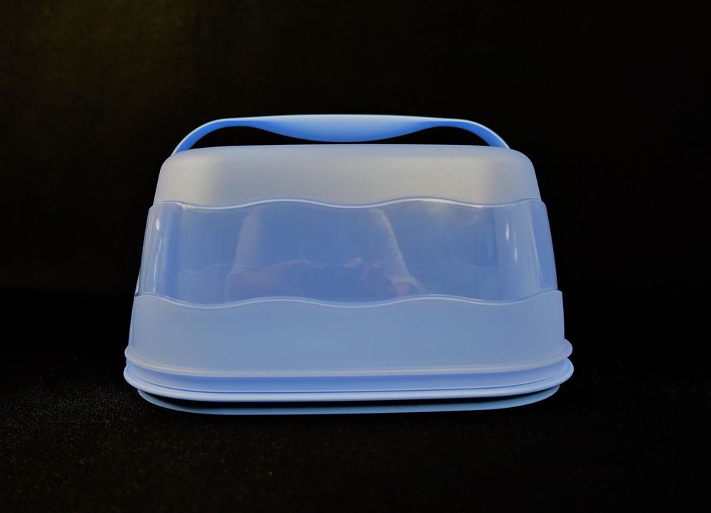 Erstaunlich Tupperware Kuchenbehälter Eckig Bilder