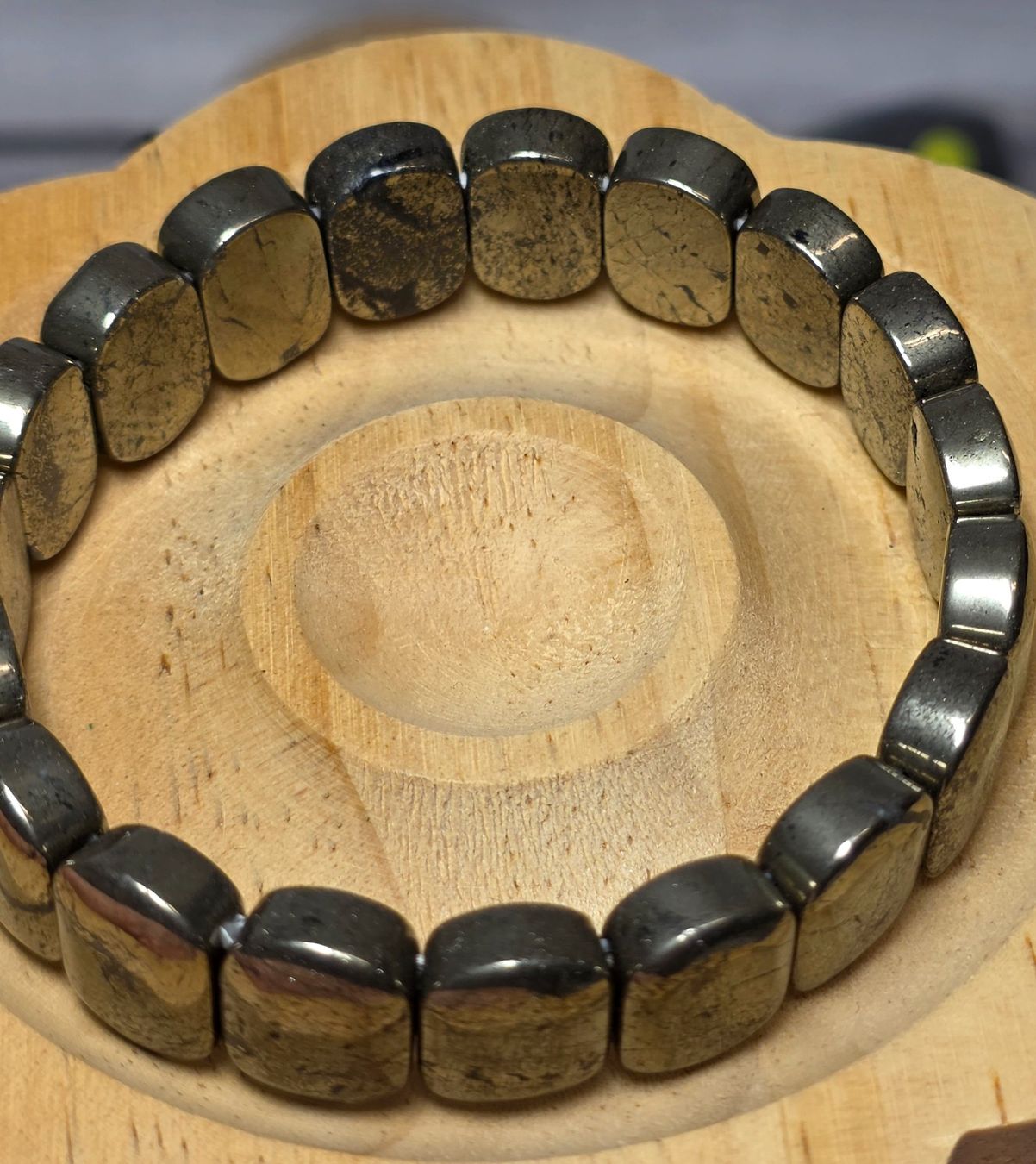 Minerali & Pietre curative: Pyrit Armband – Nuovo e nell'imballaggio originale da Matzingen venduto da Shay_Crystalz 1