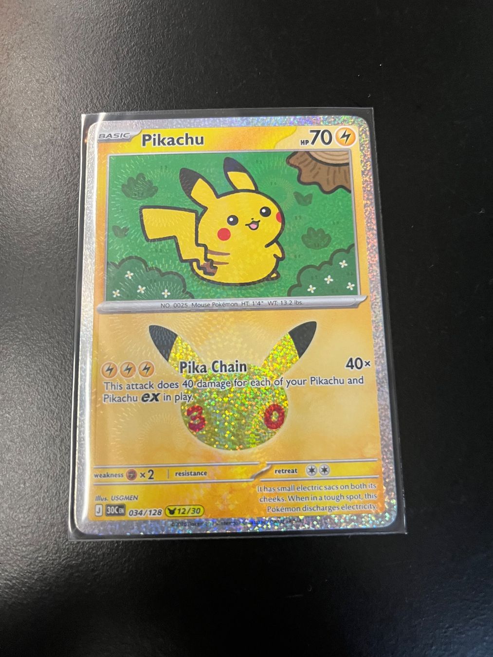 Pokémon Sammelbilder & Trading cards: Pikachu 034 - 30th (eng) – Neu (gemäss Beschreibung) aus Winterthur von saloun