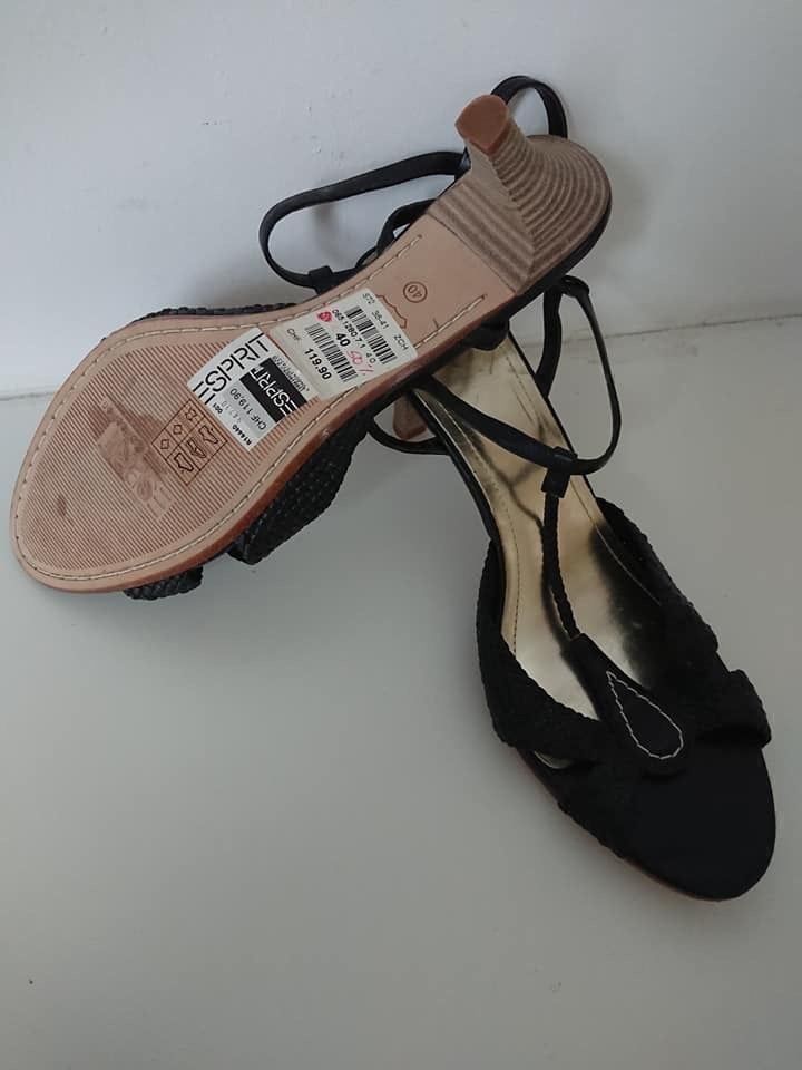 Esprit Scarpe da donna: Sandalettes noires marque ESPRIT NEUF – Nuovo e nell'imballaggio originale da Agiez venduto da chouchanelle 1