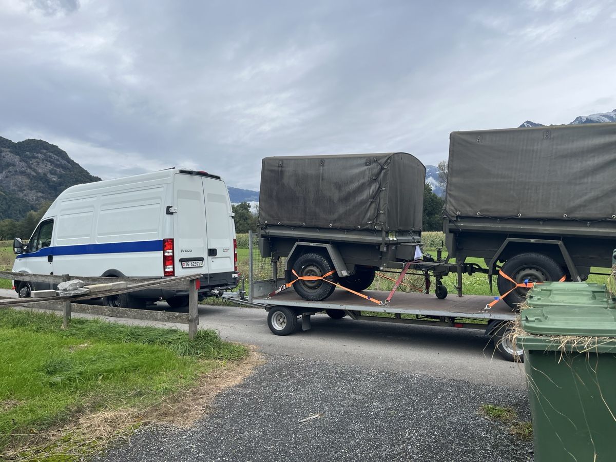 Dienstleistungen & Reparaturen: Langmaterial Transporte (9m) – Gebraucht aus Niederbüren von 4G93 4