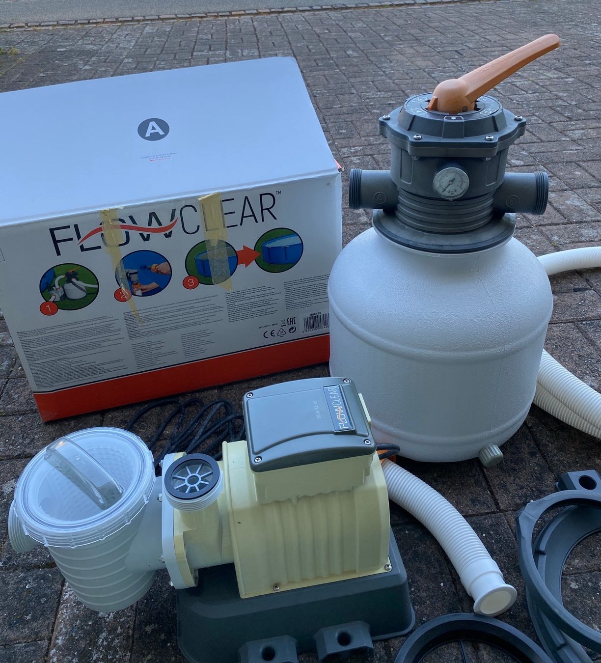 Bestway Accessoires de piscine: Sandfilter Bestway Flowclear Hmax 1.5m – D'occasion à Däniken SO par dan_7qwn 5