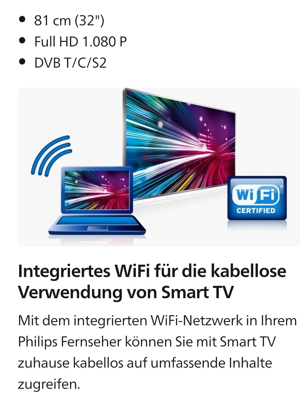 Philips Appareils TV: Philips Smart TV – D'occasion à Basel par DieterLang 1