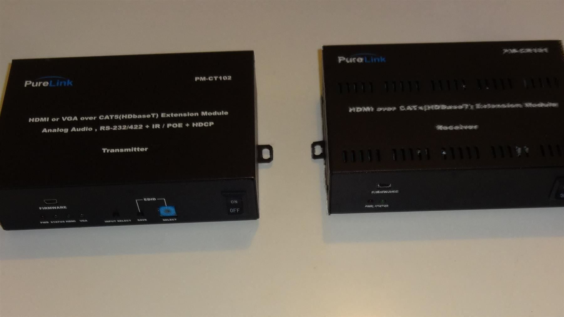 Convertitori: PureLink HDMI CatX HDBaseT Extender – Usato da St. Gallen venduto da WWL 1