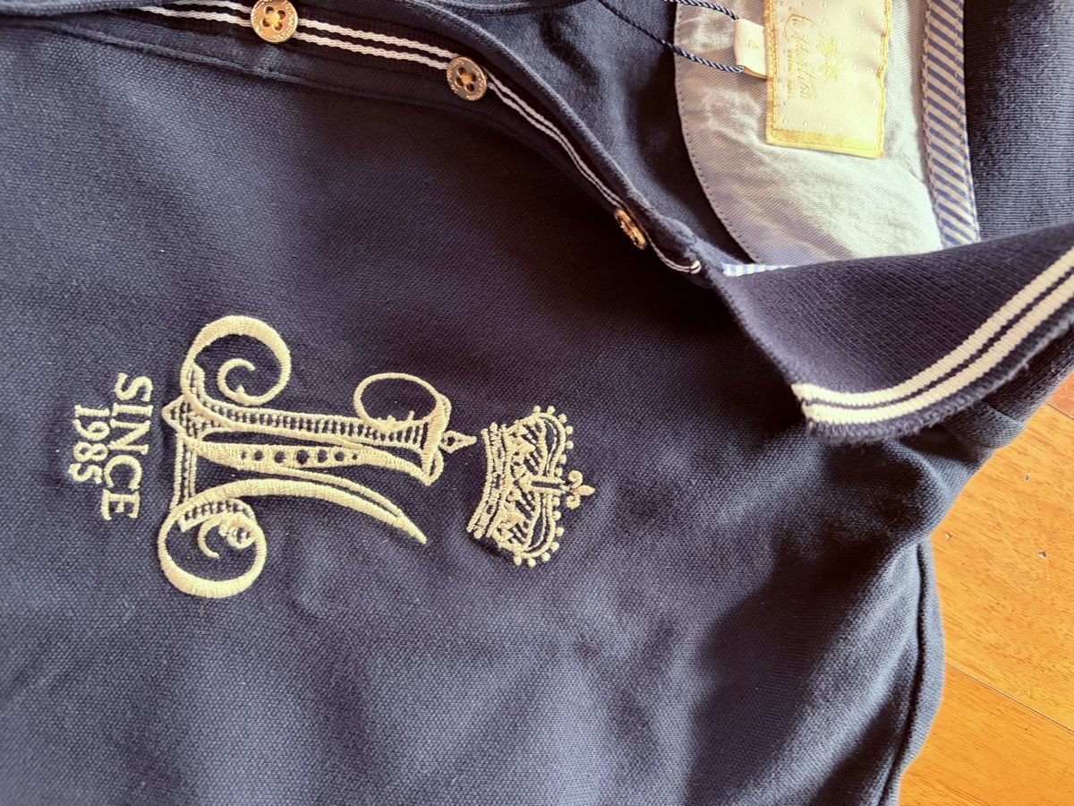 La Martina Magliette Polo: La Martina Damen Polo gr4 – Nuovo e nell'imballaggio originale da Matten b. Interl venduto da Kings-Fashion 1
