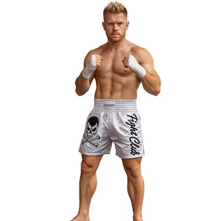 FIGHTERS - Muay Tha Short / Fight Club / Weiss / S - L
