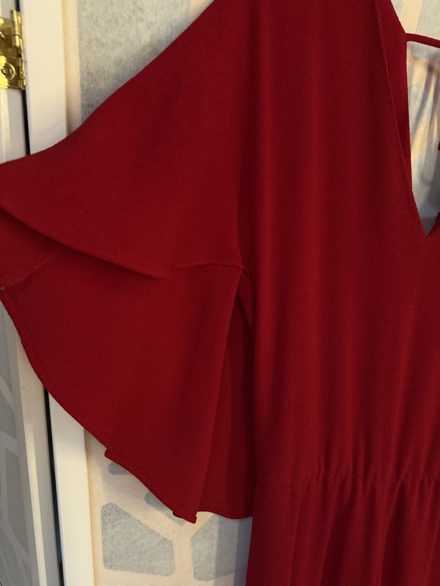 Jumpsuits: Great red evening jumpsuit. S – Gebraucht aus Grund b. Gstaad von PlageNeige 4