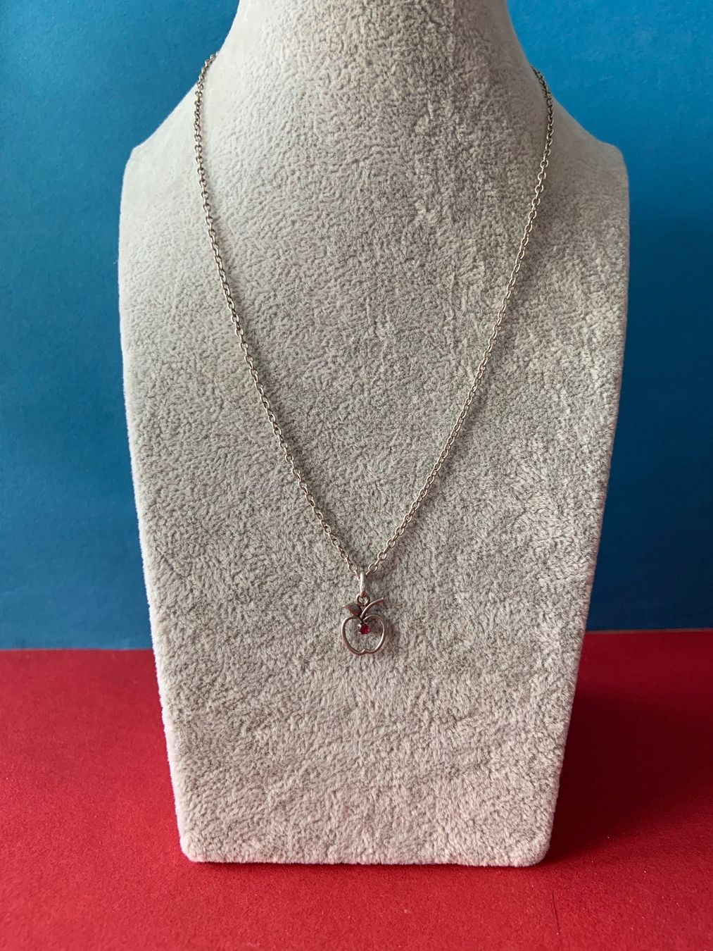 Pendentifs: Apfel-Ketten-Anhänger silber – D'occasion à Laufen par belleskulptur 8