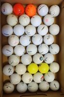115 Golfbälle diverse Marken (teilweise stark abgenutzt)