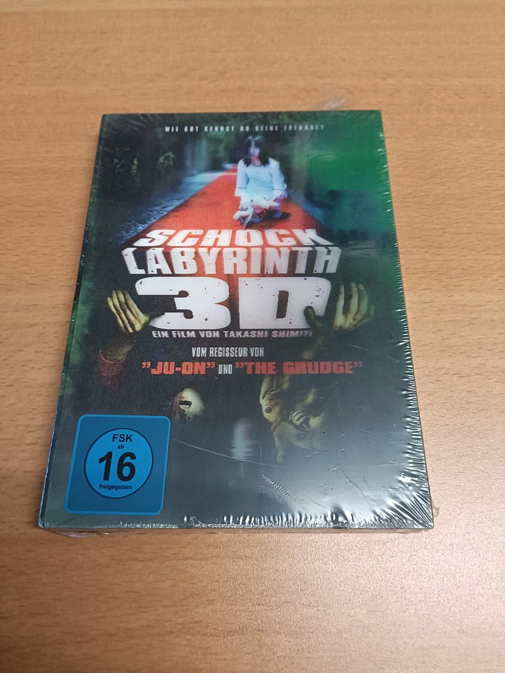 Tutti i DVDs: Schock Labyrinth  /  3D *Neu* – Nuovo e nell'imballaggio originale da Köniz venduto da Movieportal007