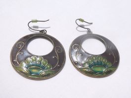 Grosse Vintage Ohrhänger, Modeschmuck
