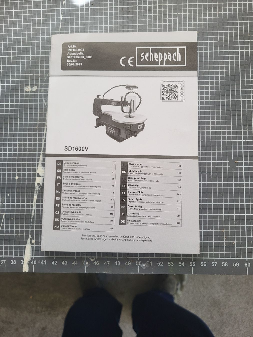 Seghe: Scheppach Dekupiersäge SD 1600 – Nuovo e nell'imballaggio originale da Niederlenz venduto da Renard213 1